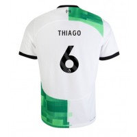 Moški Nogometni dresi Liverpool Thiago Alcantara #6 Gostujoči 2023-24 Kratek Rokav
